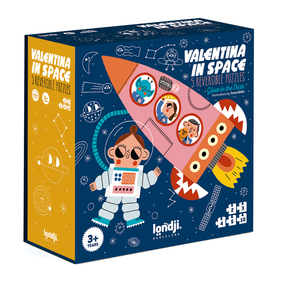 Valentina in Space Puzzle Londji jigsaw