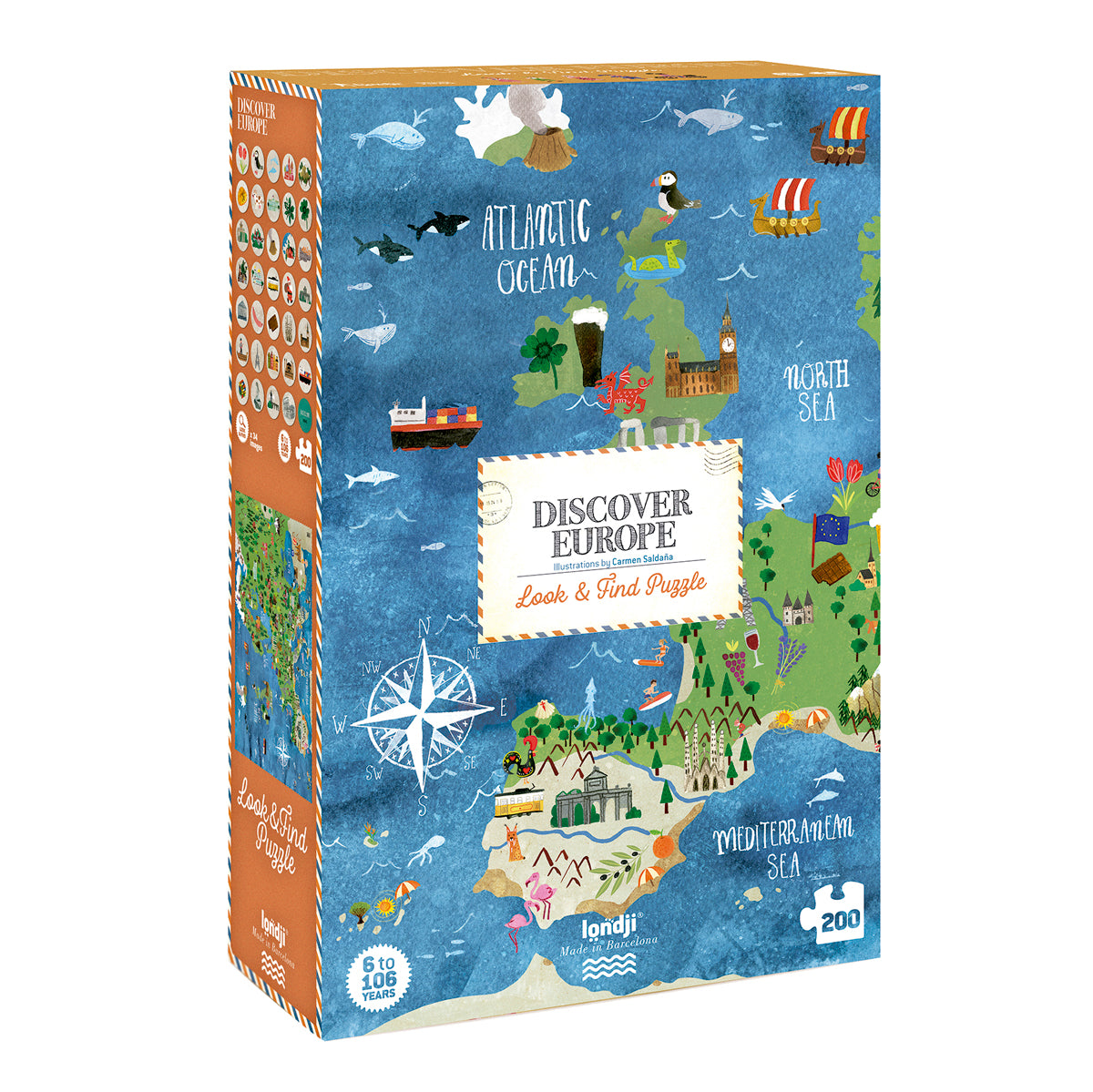 Londji Discover Europe jigsaw puzzle 6 years - 10 years