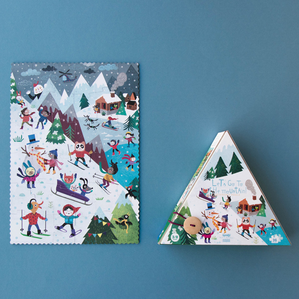 Londji Lets go to the mountain reversible puzzle