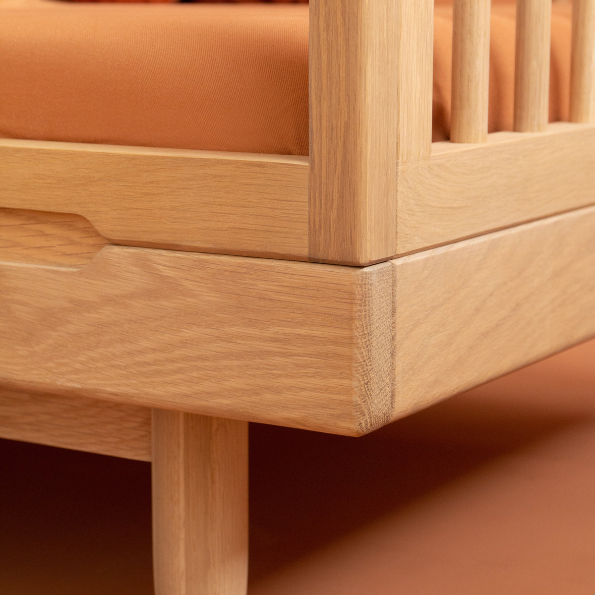 Nobodinoz Pure Oak Wood Junior Bed 