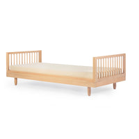 Thumbnail for Pure Oak Wood Single Bed