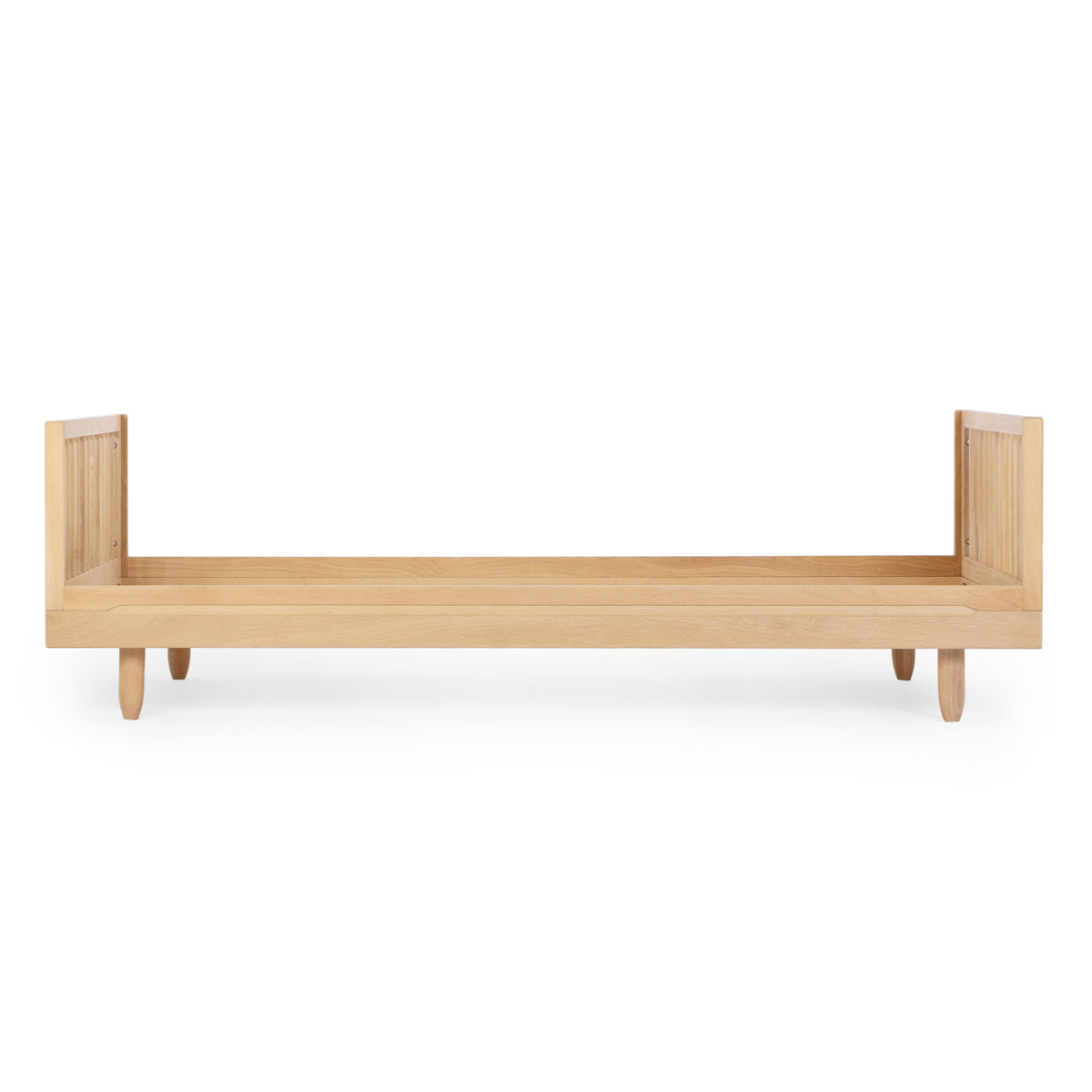 Pure Oak Wood Single Bed