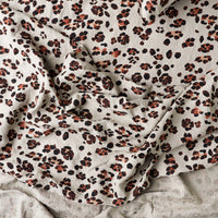 Thumbnail for Society of Wanderers Leopard Flat Sheet Linen