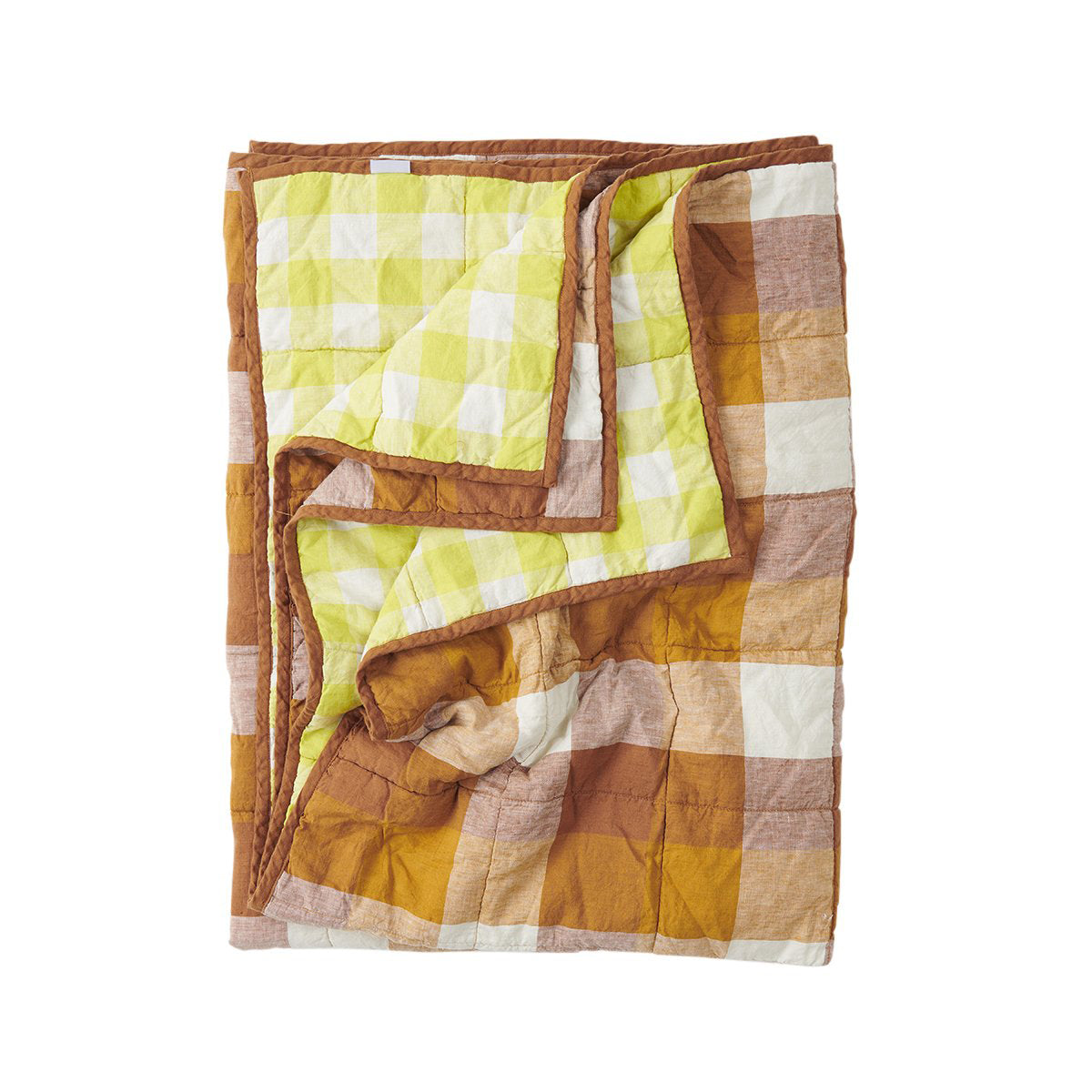 Society of Wanderers Biscuit/Limoncello Double Sided Quilt