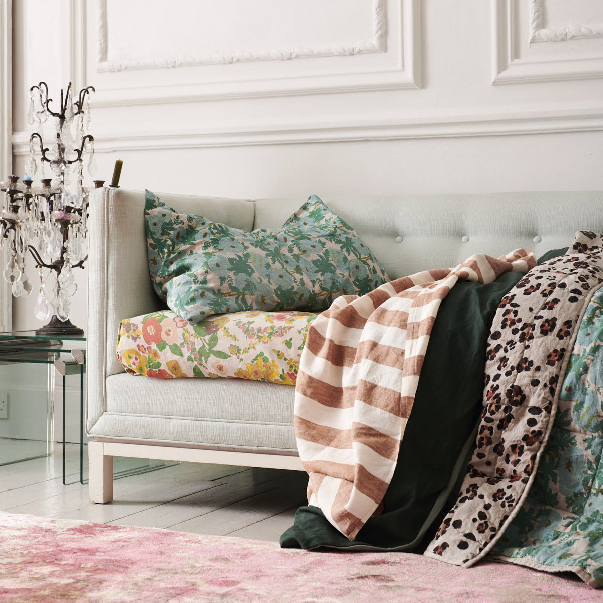 Society of wanderers Joan's Floral Pillowcase Sets