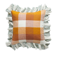 Thumbnail for Society of Wanderers Biscuit Full Ruffle Cushion 50 x 50 cm
