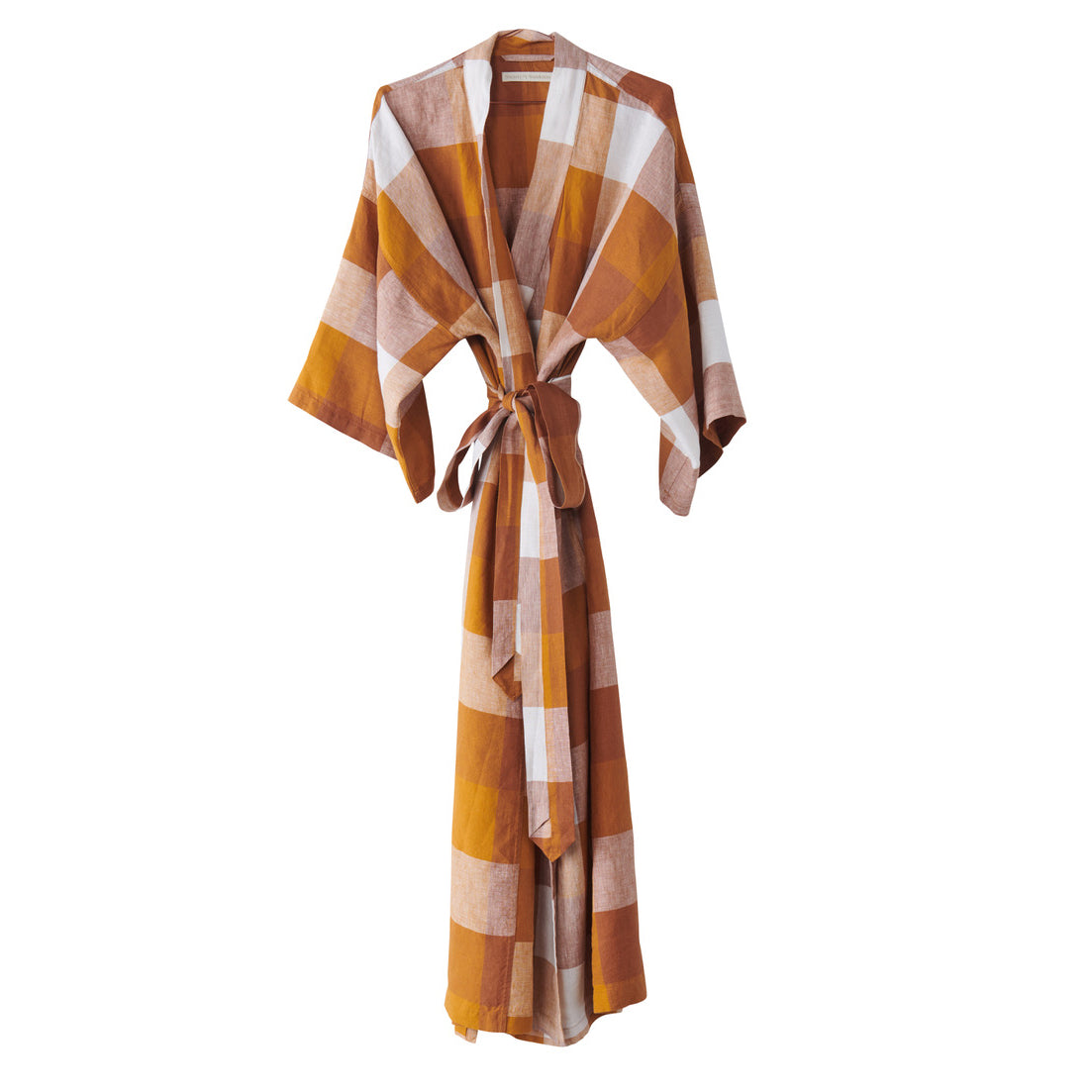 Society of Wanderers Biscuit Check Robe