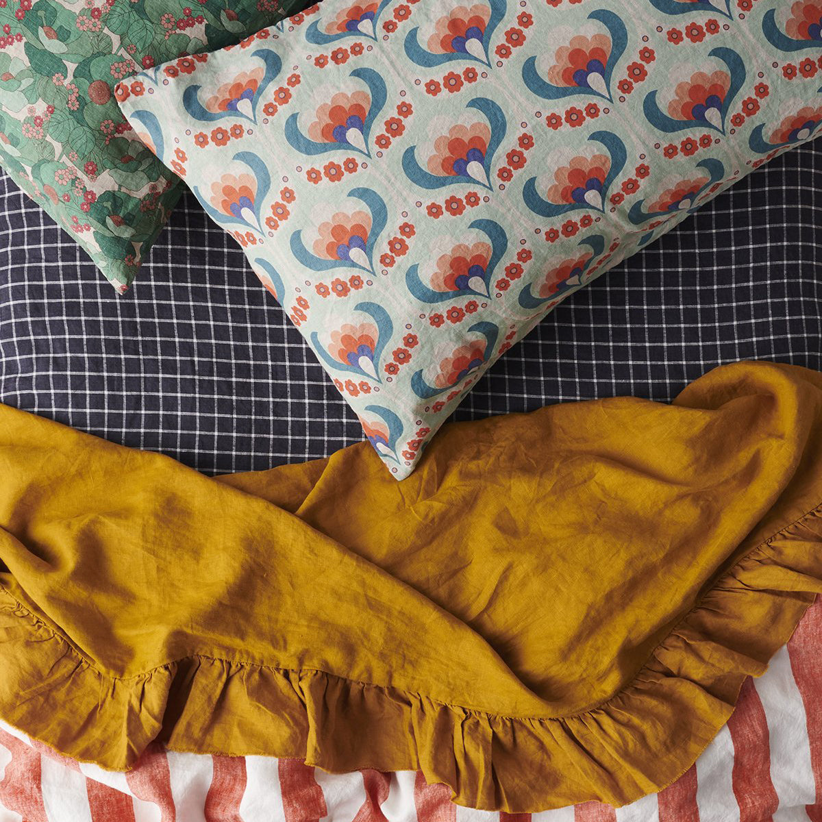 Maude Floral Pillowcase Sets