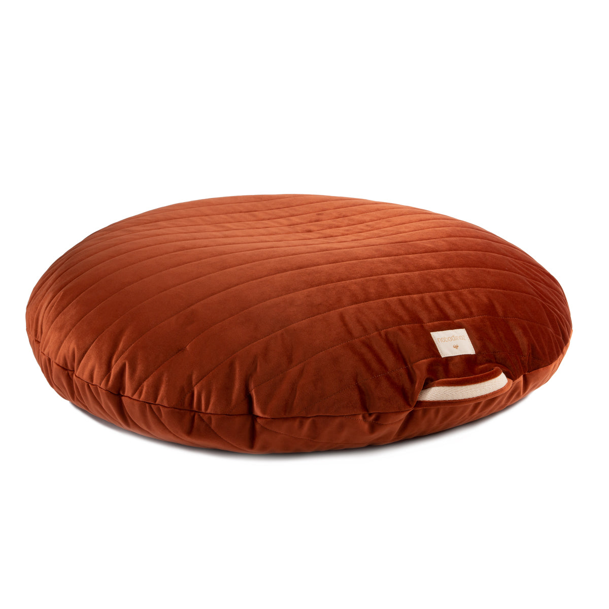 Nobodinoz Sahara floor cushion • Wild Brown