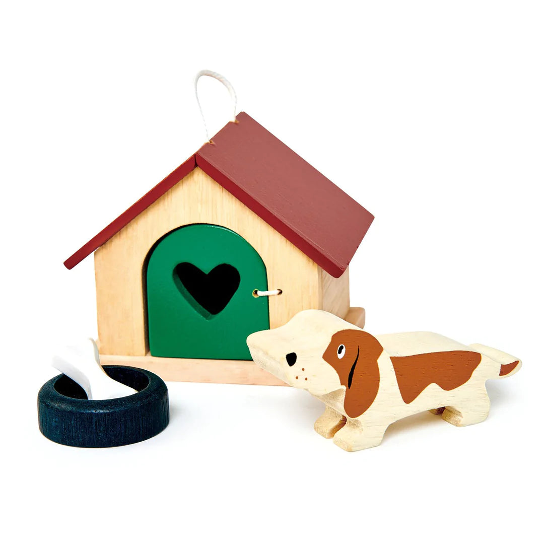 Tender Leaf Toys Wooden Pet Dog Set