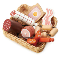 Thumbnail for Tender Leaf Charcuterie Basket Wooden Toy Food