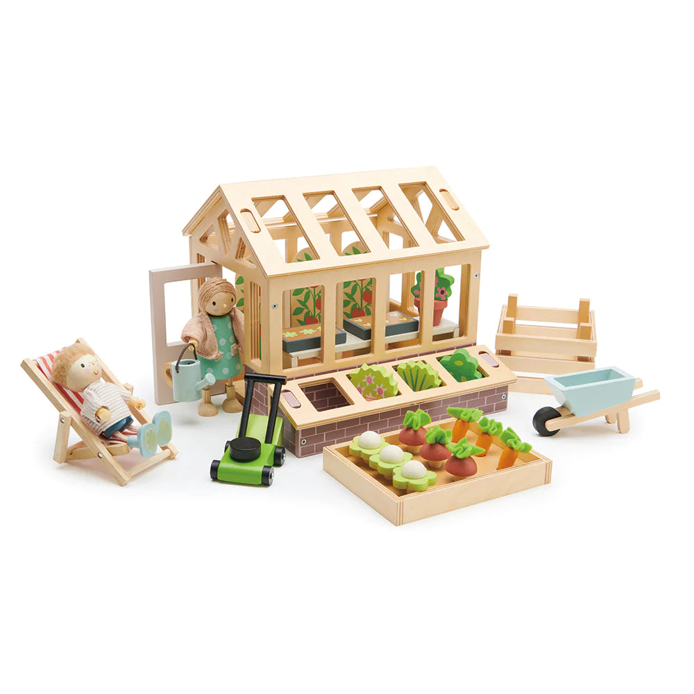 Tender Leaf Toys Greenhouse and Garden Set