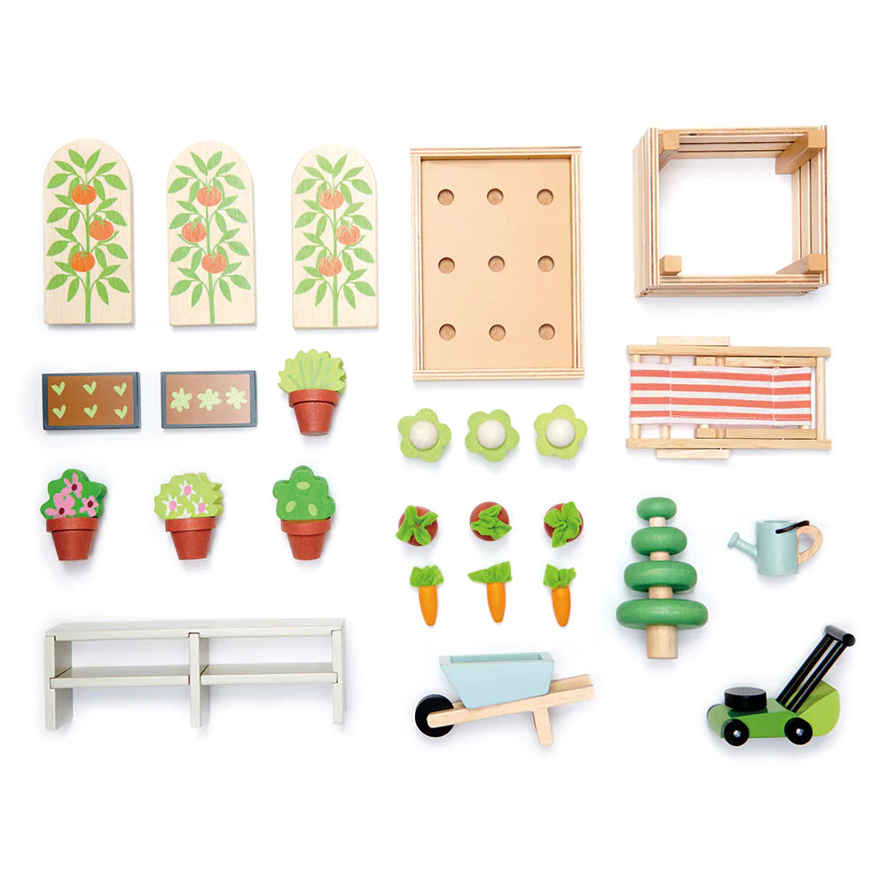 Tender Leaf Toys Greenhouse and Garden Set