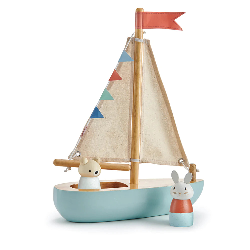 Tender Leaf Toys  Sailaway Boat