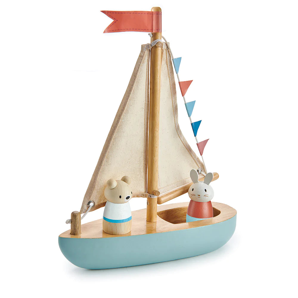 Tender Leaf Toys  Sailaway Boat