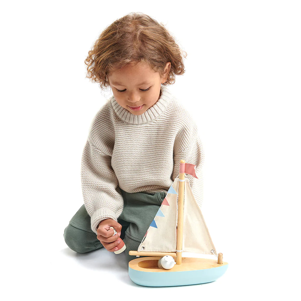 Tender Leaf Toys  Sailaway Boat