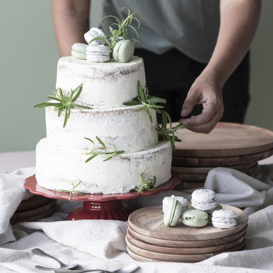 IB Laursen Tray / Plate Acacia Wooden Small 25cm Diameter