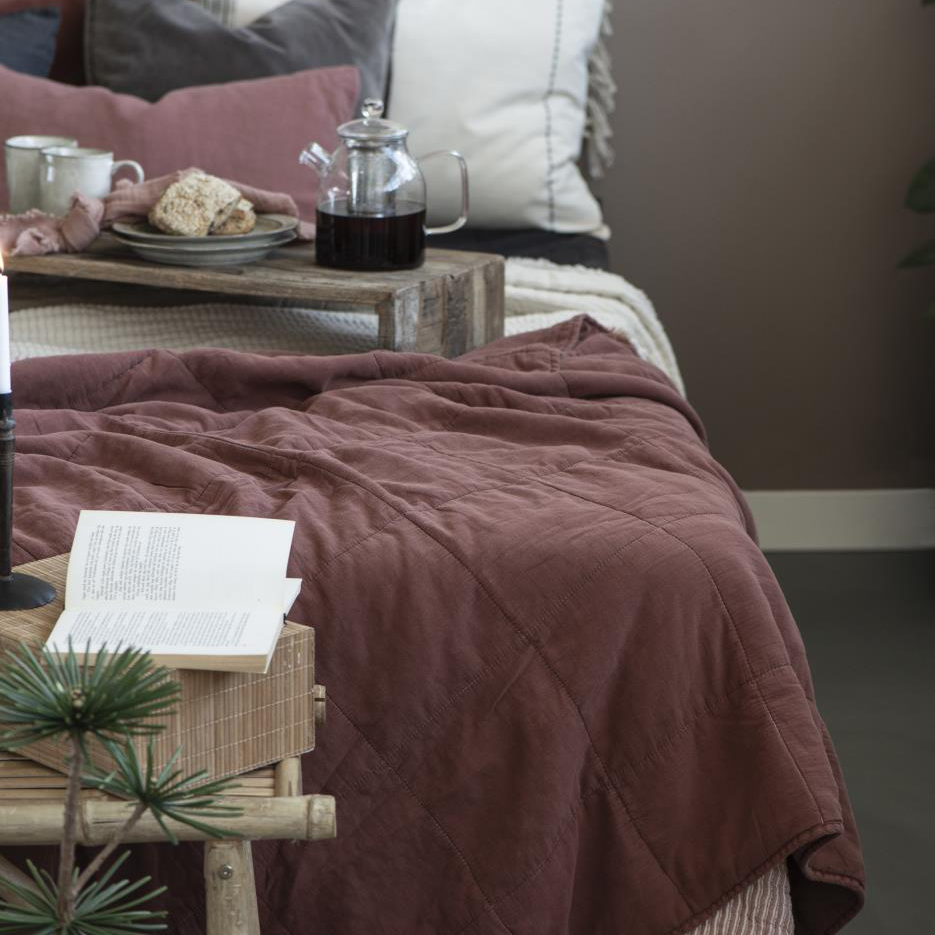 IB Laursen Vintage Quilt Rust 6208-70