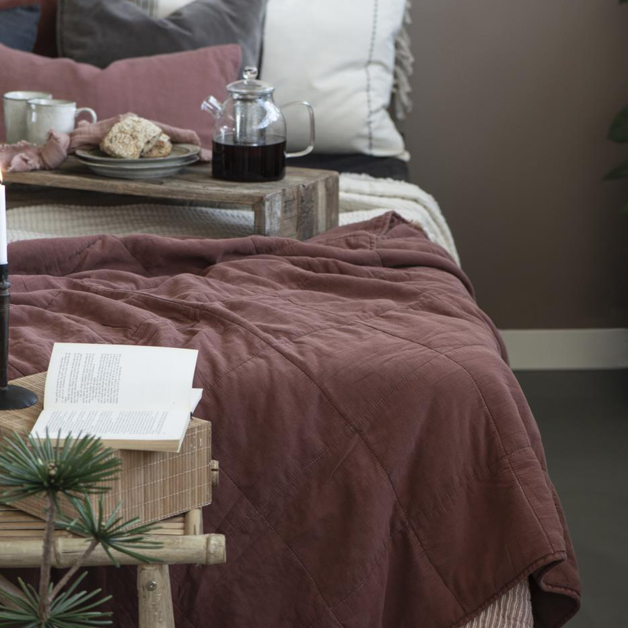 IB Laursen Vintage Quilt Rust 6208-70