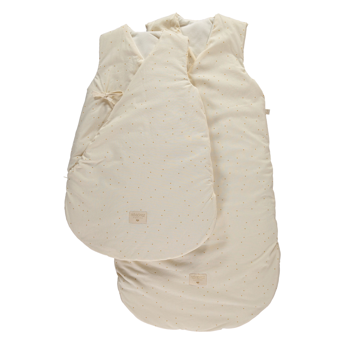 Nobodinoz Cloud winter sleeping bag • honey sweet dots natural