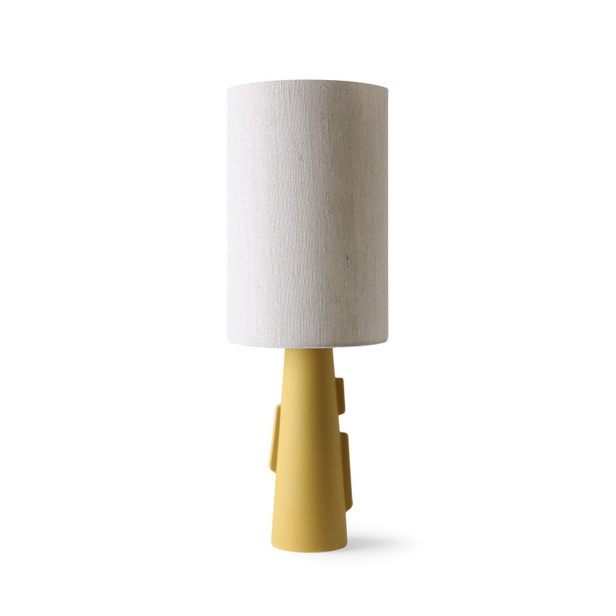 HK Living Cilinder Lamp Shade Natural Linen VLK2025
