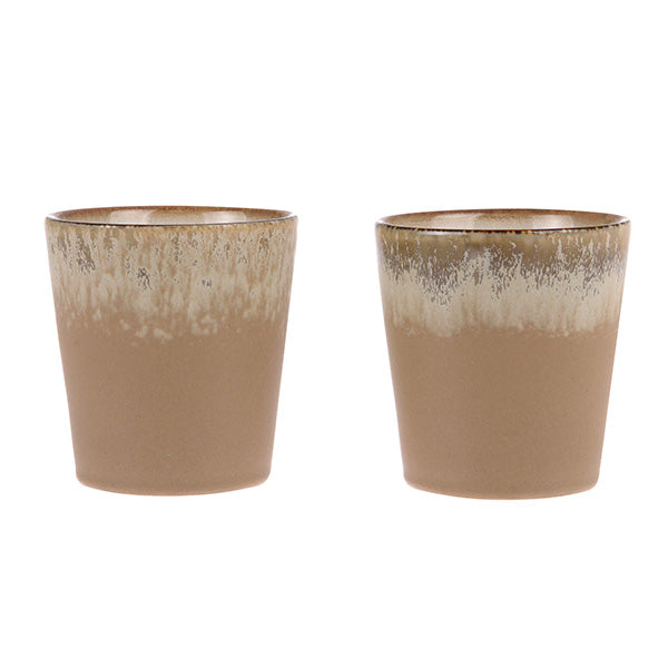 HK Living mug bark 70s ceramics