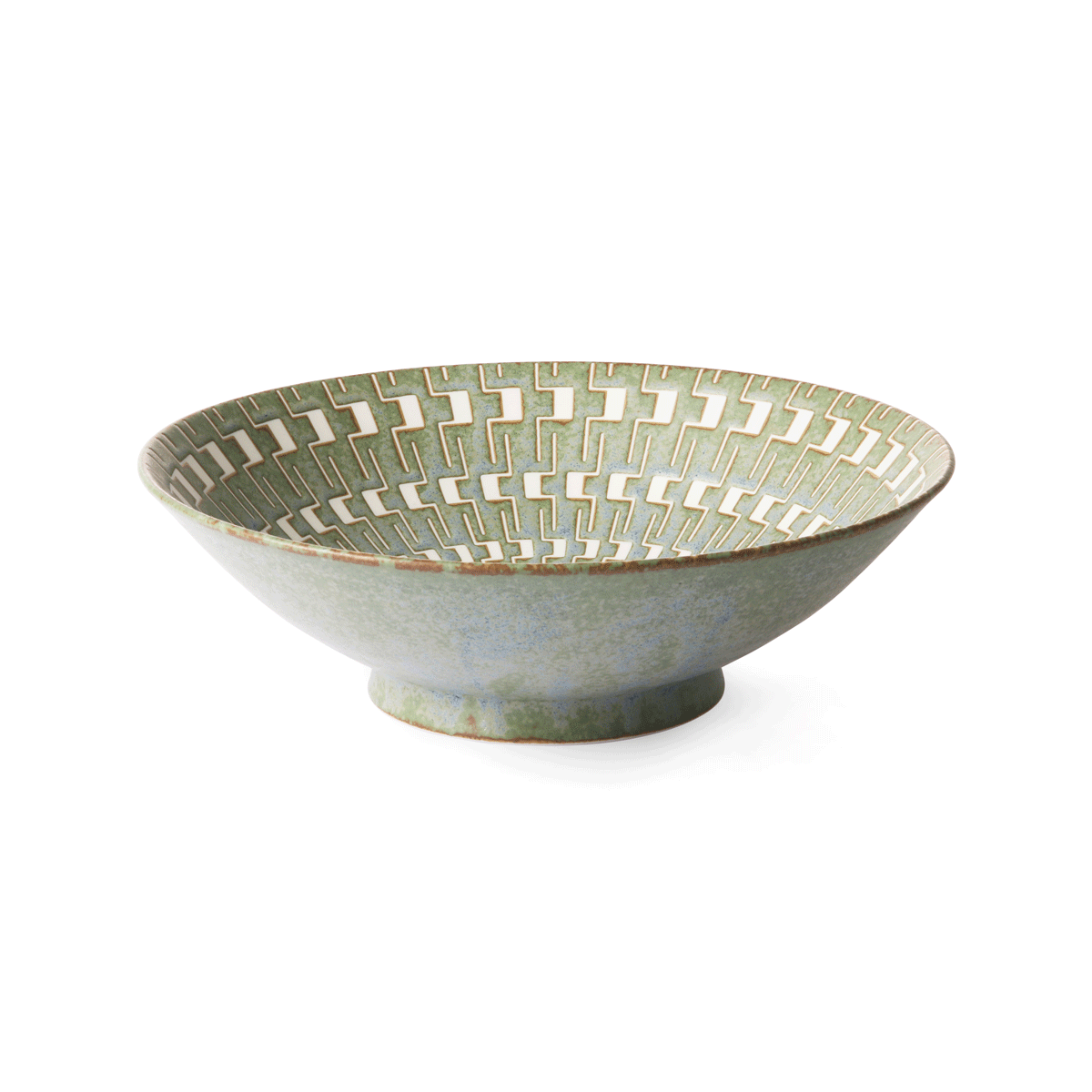 HK Living kyoto ceramics: japanese ceramic salad bowl