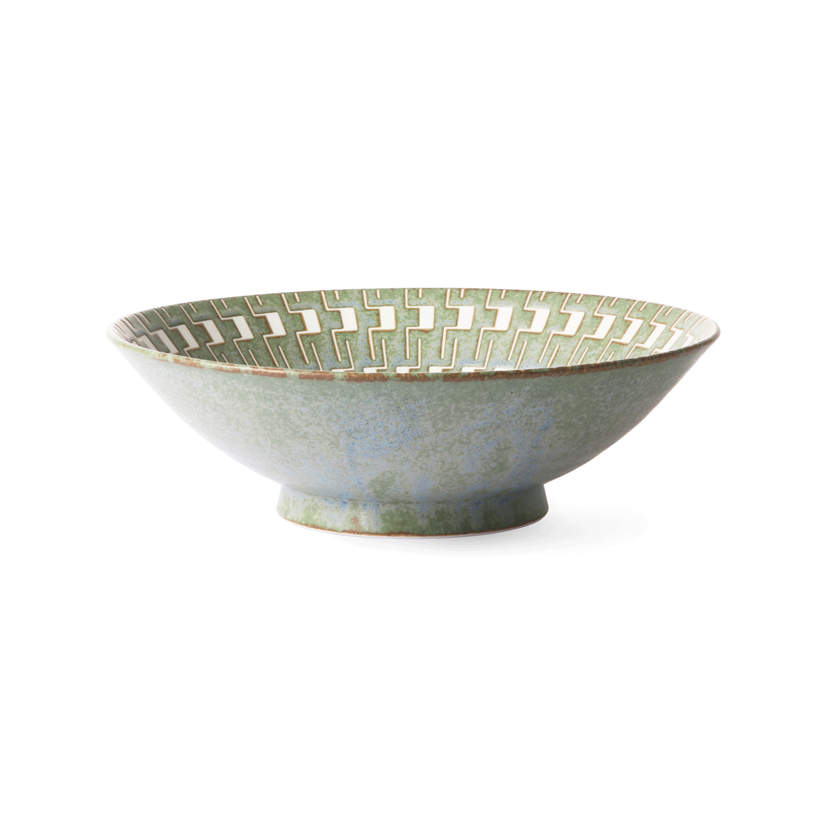 HK Living kyoto ceramics: japanese ceramic salad bowl