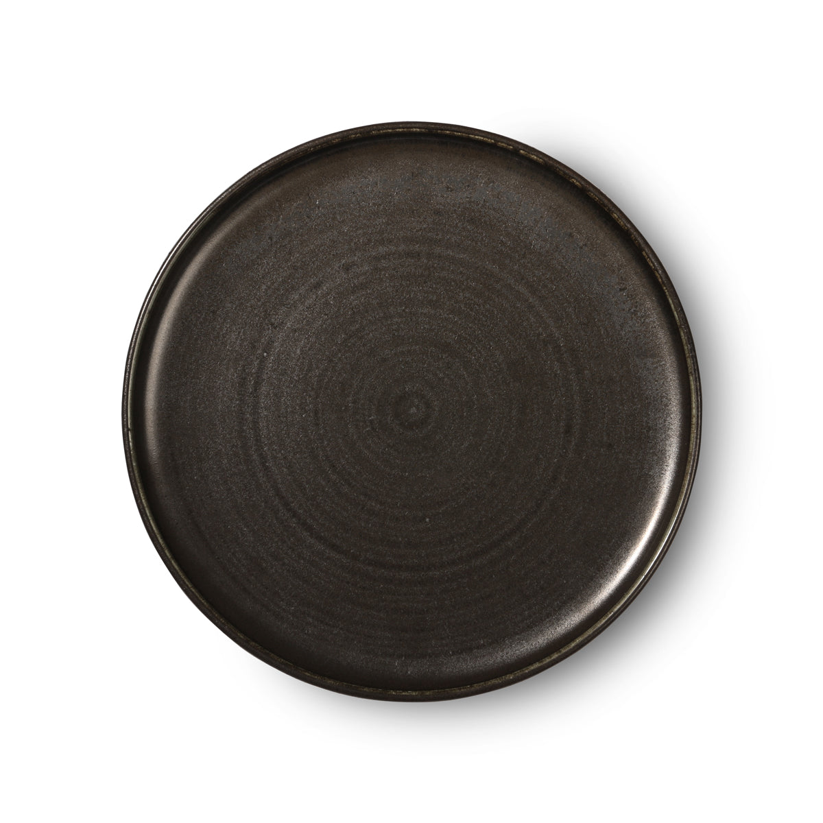HK Living home chef ceramics: dinner plate rustic black