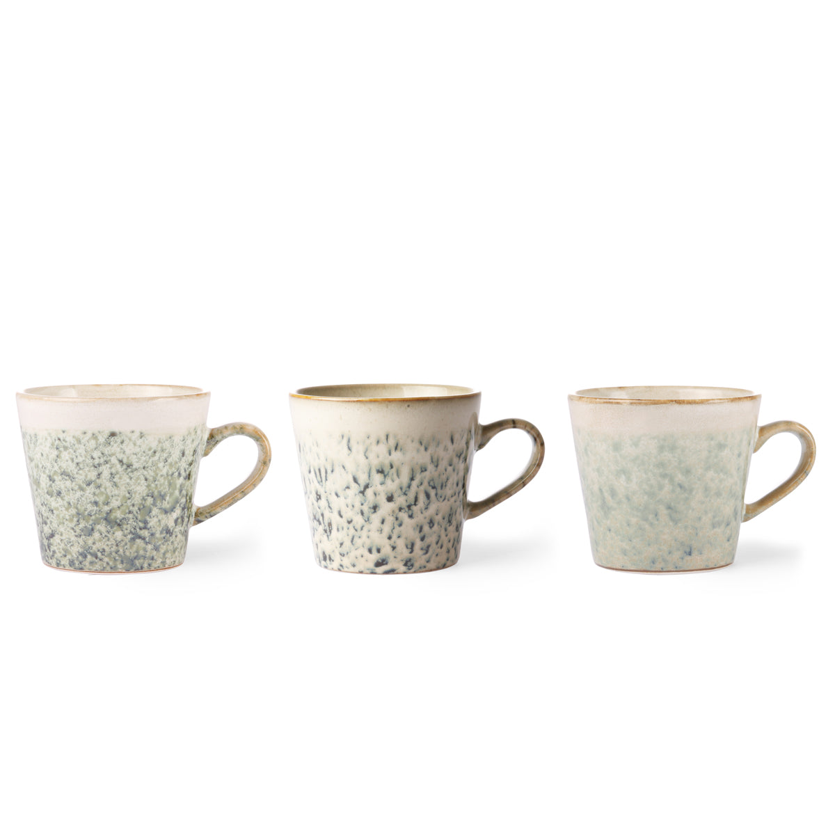 70s Ceramics Cappuccino Mug: Hail