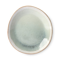 Thumbnail for ceramic 70's side plate mist HK Living