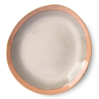 Thumbnail for HK Living Ceramic 70's dinner plate Earth