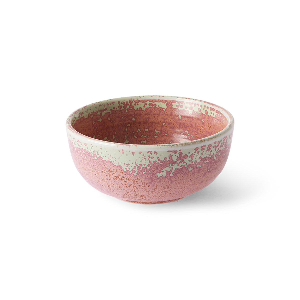HK Living home chef ceramics: bowl rustic pink Ace6933