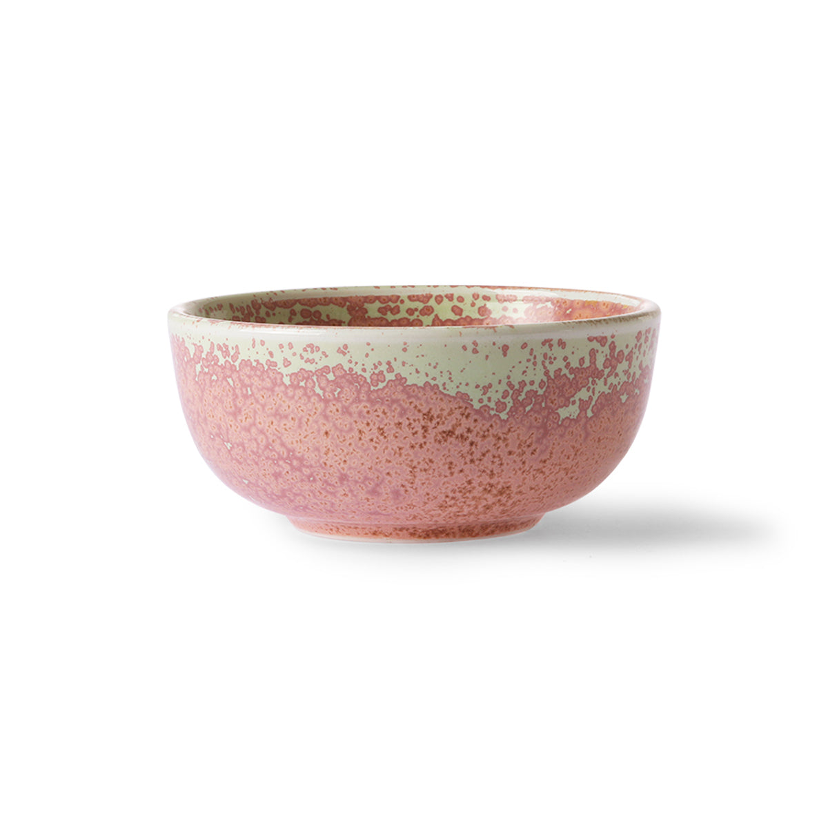 HK Living home chef ceramics: bowl rustic pink Ace6933