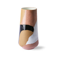 Thumbnail for HK Living hand painted ceramic flower vase