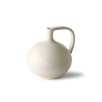 Thumbnail for HK Living ceramic jar speckled white medium