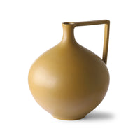 Thumbnail for HK Living ceramic jar l mustard