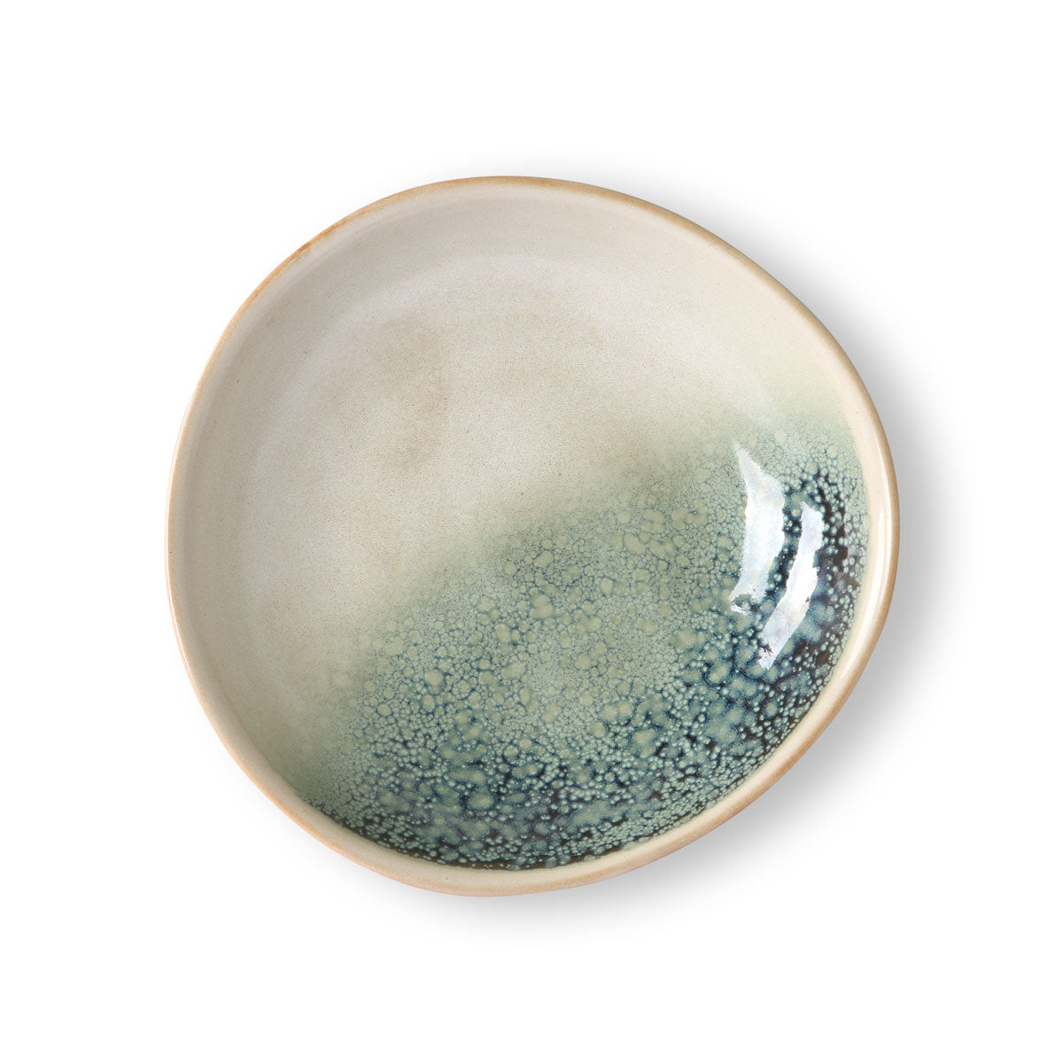 HK Living ceramic 70's curry bowls: mist (set of 2)