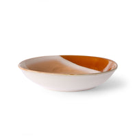 Thumbnail for HK Living ceramic 70's curry bowls: hills (set of 2)