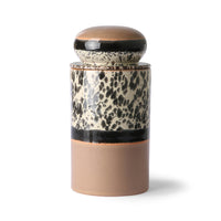 Thumbnail for HK Living 70s ceramics: storage jar, tropical