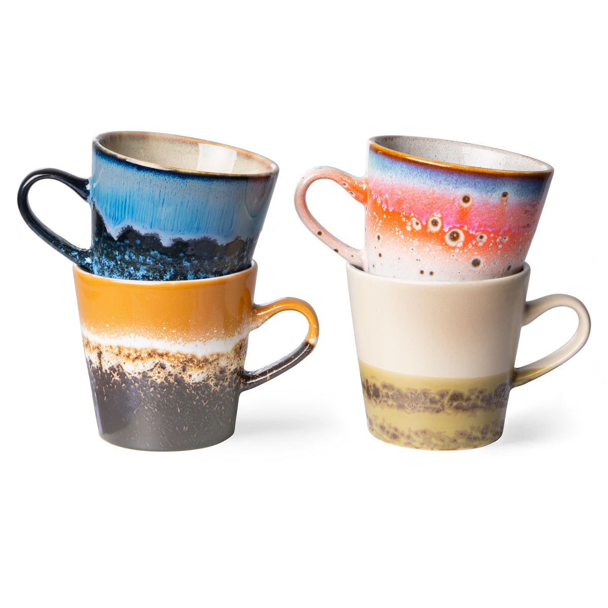 70s Ceramics Americano Mugs Pegasus (set of 4)2022