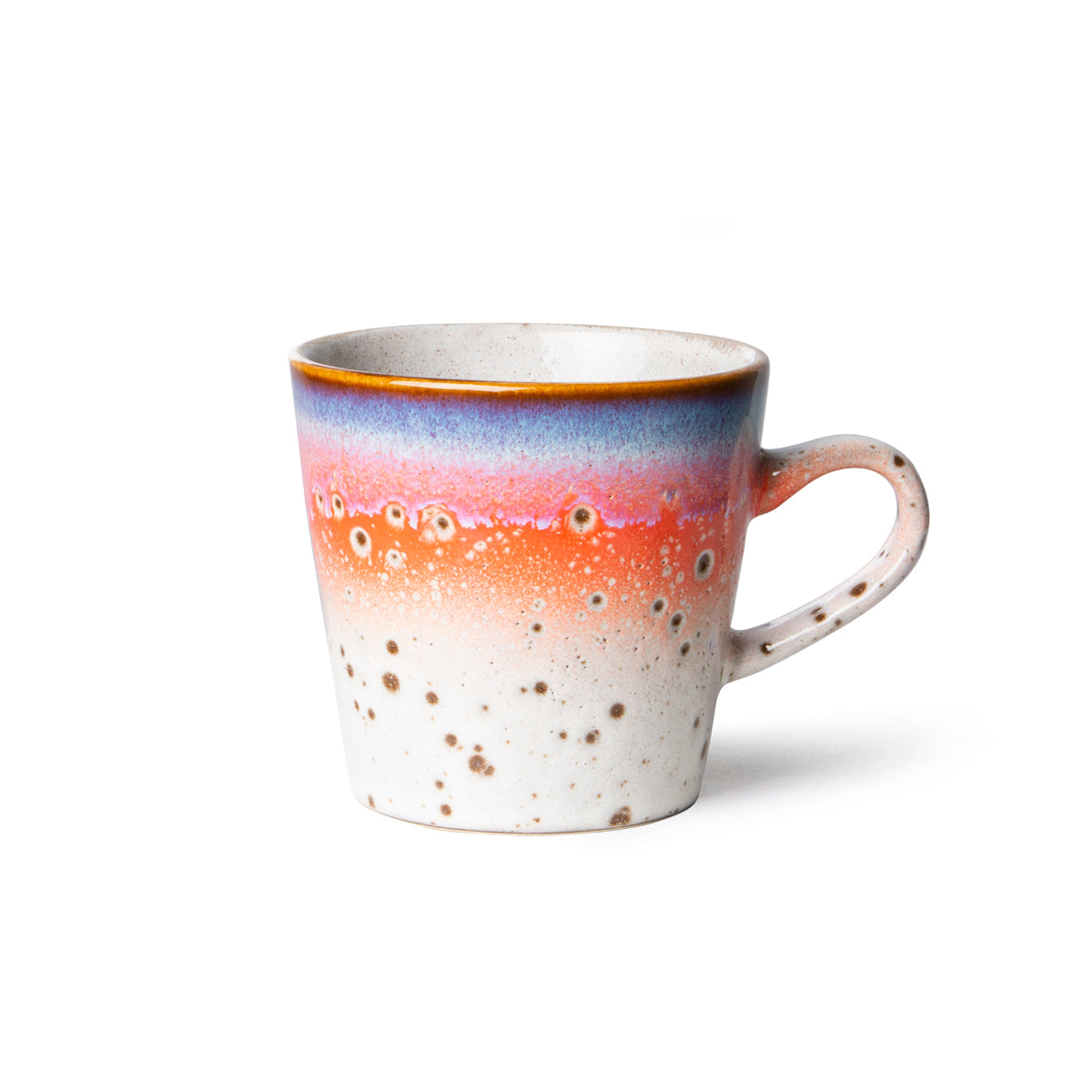 70s Ceramics Americano Mug Asteroids