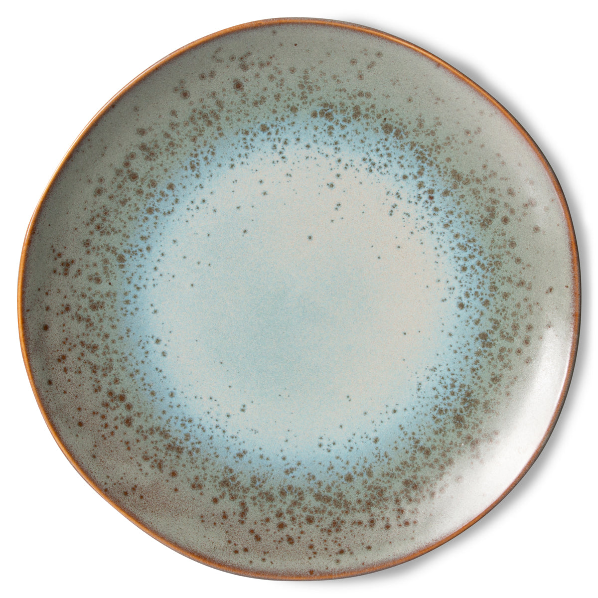 Hk Living 70s ceramics: dinner plates, mineral (set of 2) ACE7077