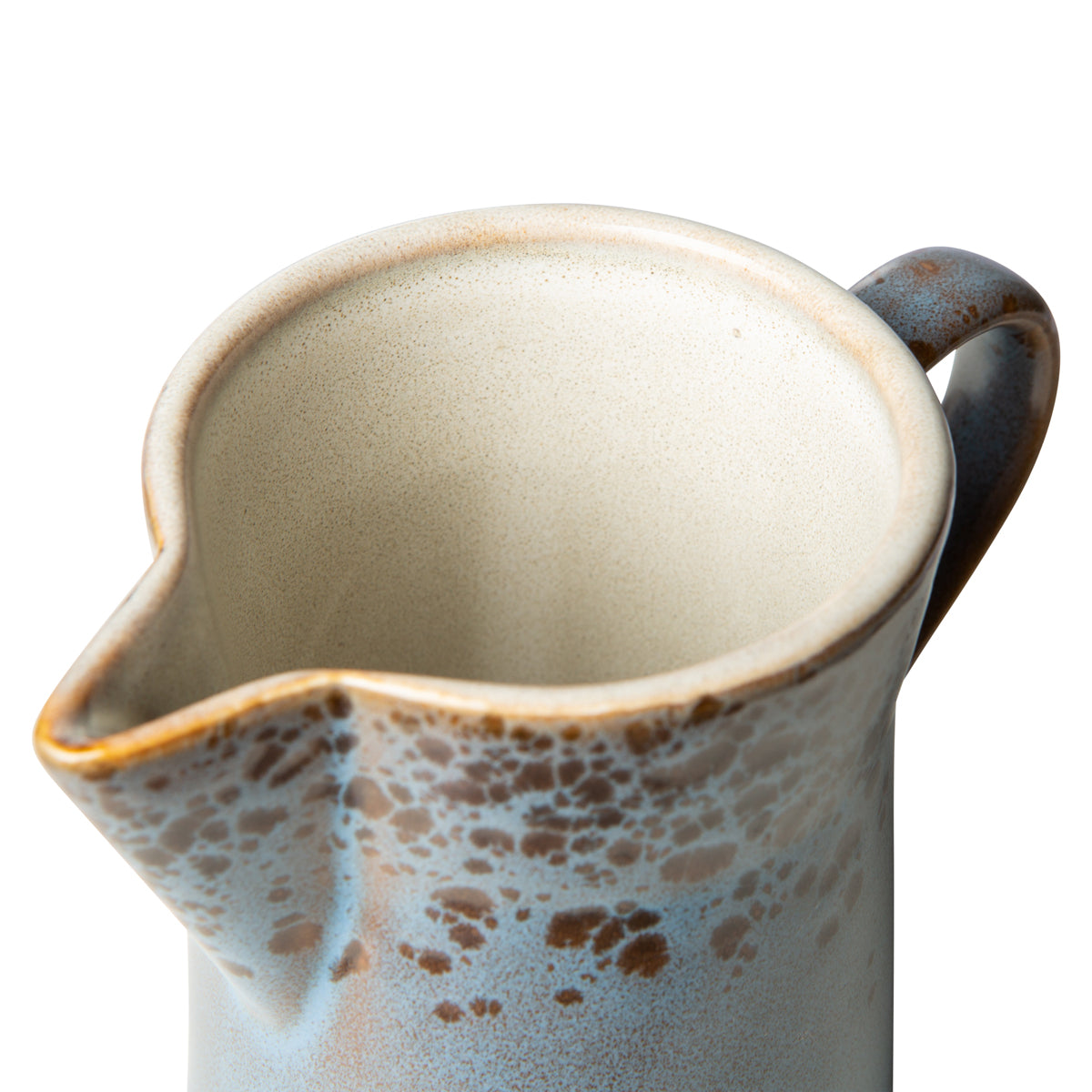 HK Living 70s ceramics: milk jug & sugar pot, berry/peat ACE7083