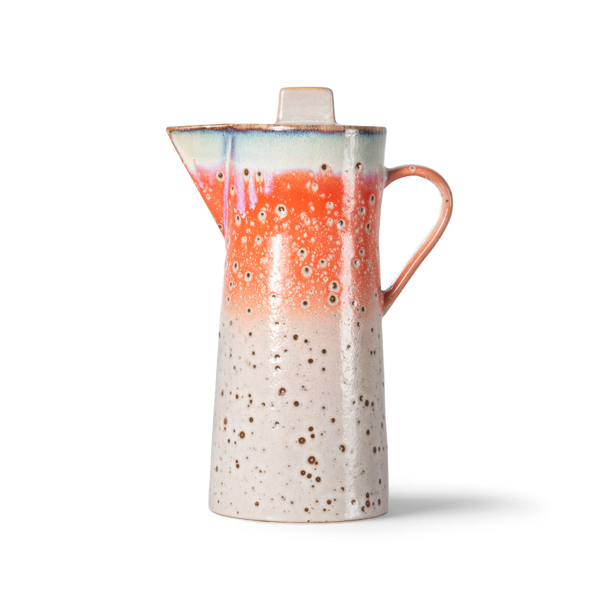 70s ceramics Coffee Pot Asteroids