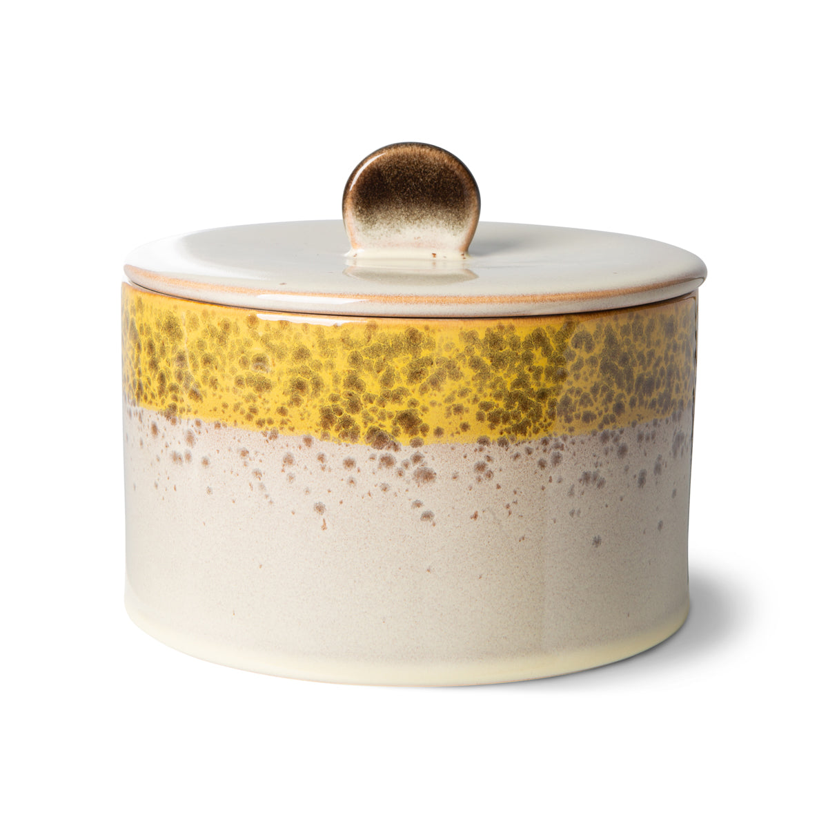 HK Living 70s ceramics: cookie jar, autumn ACE7104