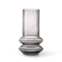 Thumbnail for smoked grey glass vase m tall HK Living 