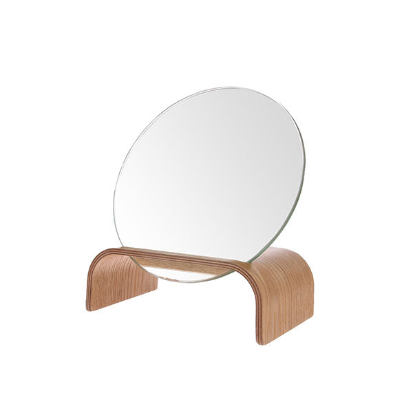 HK Living willow wooden mirror stand