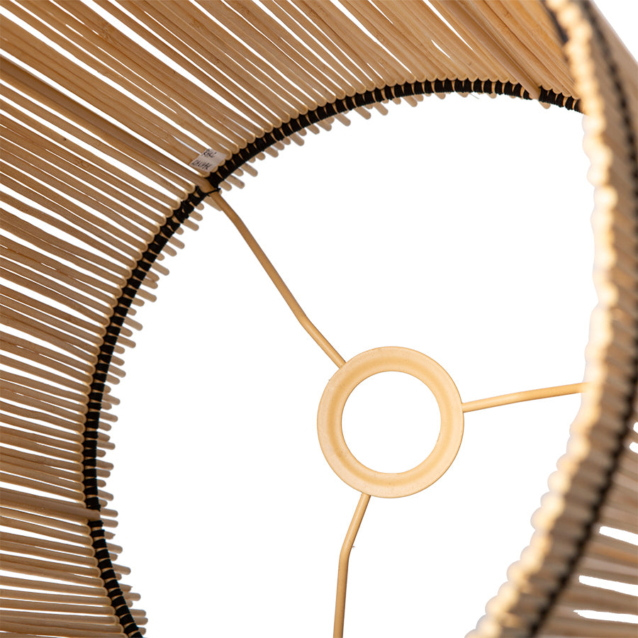 Bamboo Cone Lamp Shade 32cm Ex Display