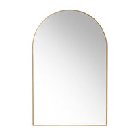 Thumbnail for HK Living arch wall mirror brass